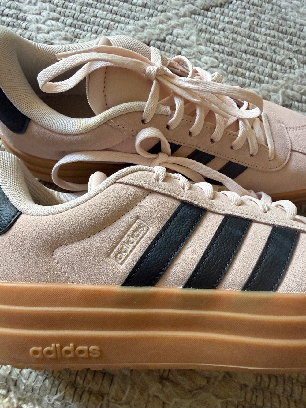 ADIDAS VL Court Bold Womens Platform Shoes 8.5 - Picture 3 of 5